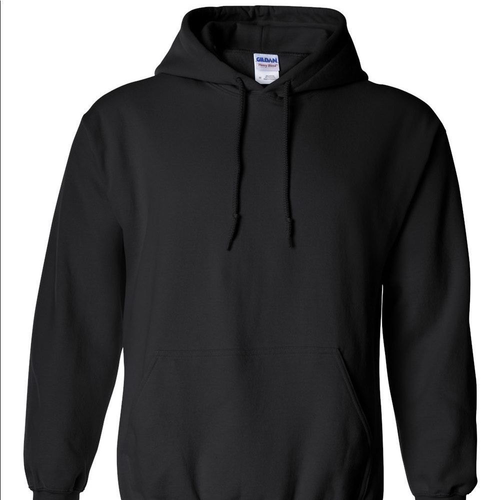 Black‎ Gildan hoodie